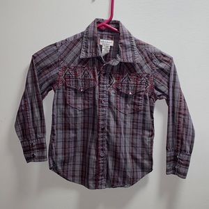 Guess Jeans child’s button down shirt Size M (5/6)